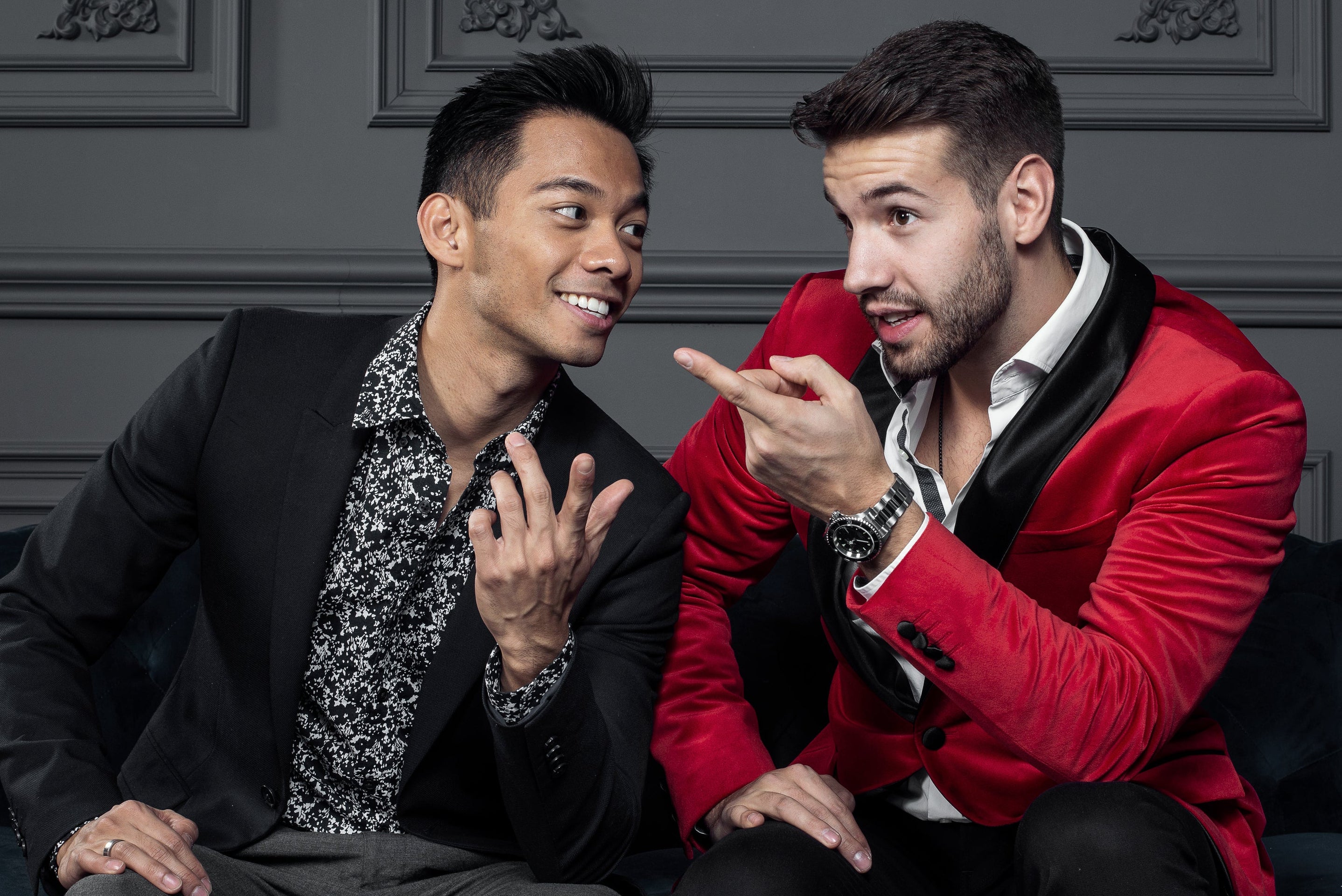 modelos con relojes de moda
